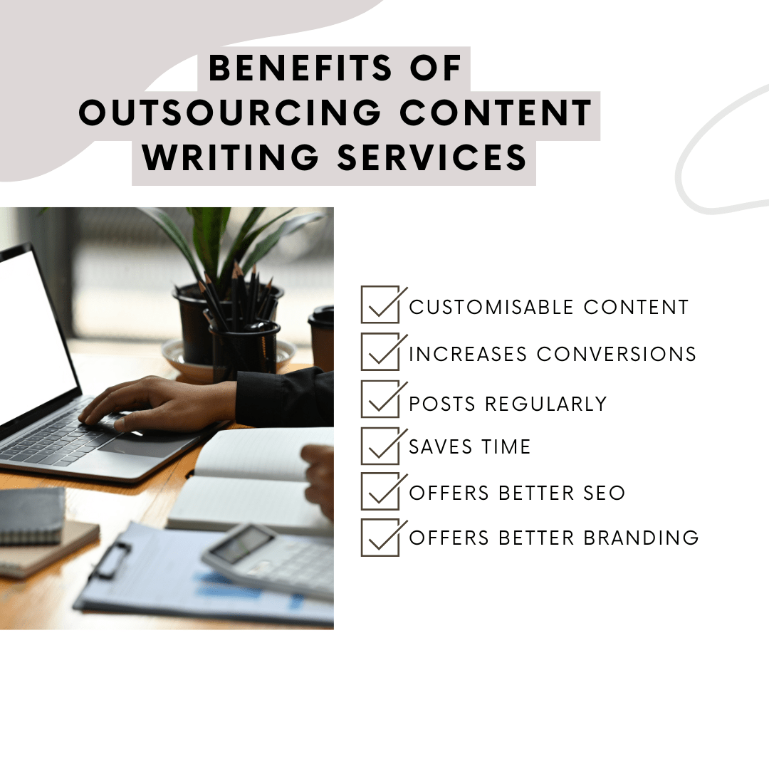 benefits of outsourcing content writing services