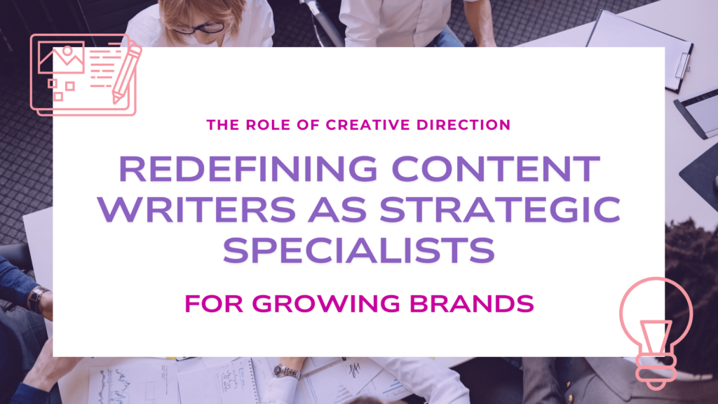 role of content writerin strategic content planning in 2025