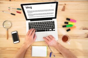 working with blog writing service provider